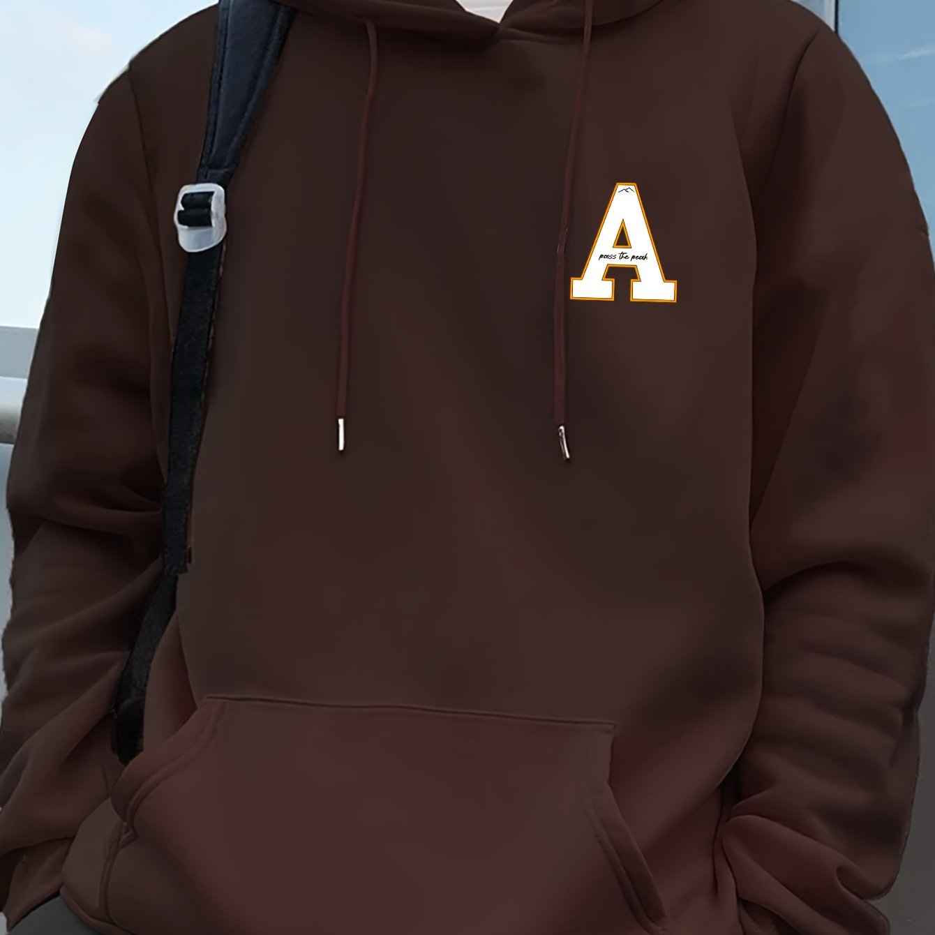 Fashionable drawstring pullover