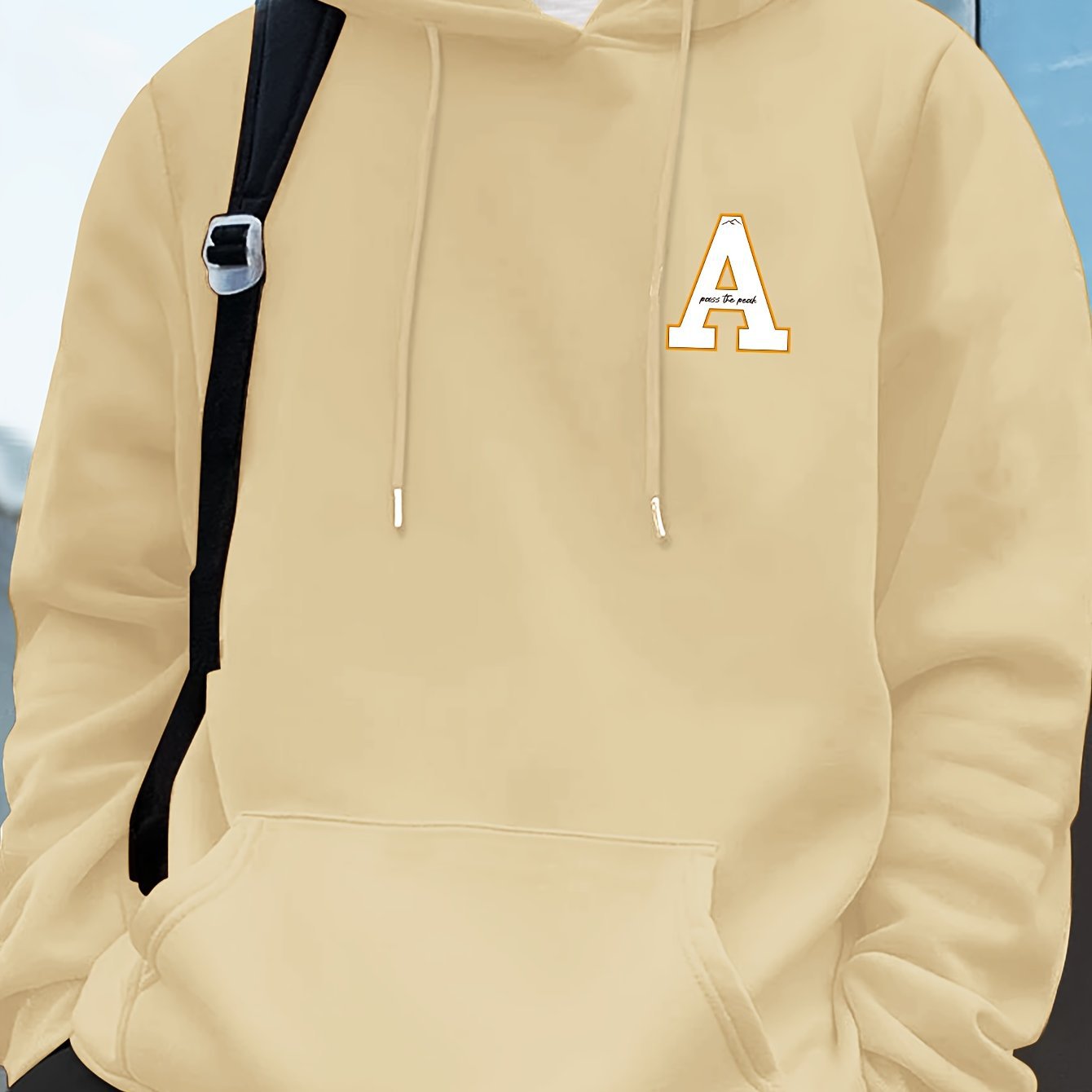 Fashionable drawstring pullover