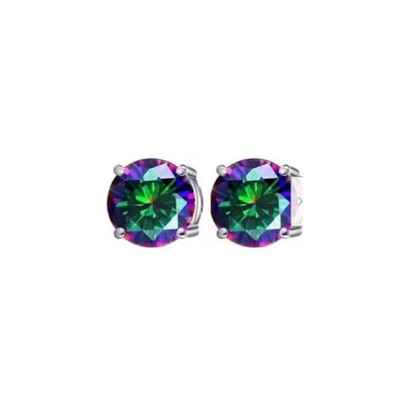 Fashionable ear studs for both men and women