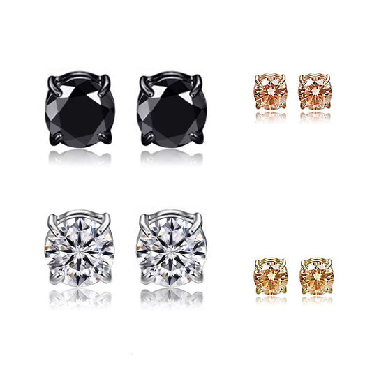 Fashionable ear studs for both men and women