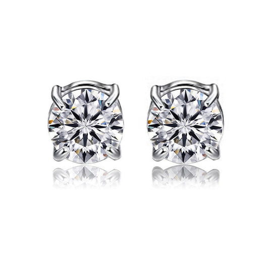 Fashionable ear studs for both men and women