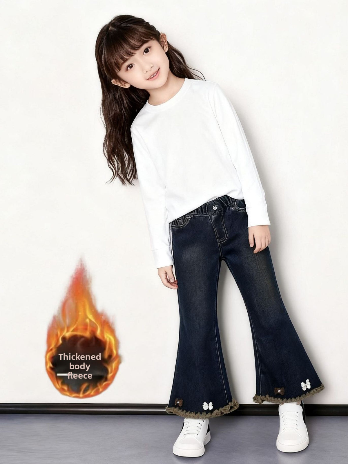 Fashionable flared pants