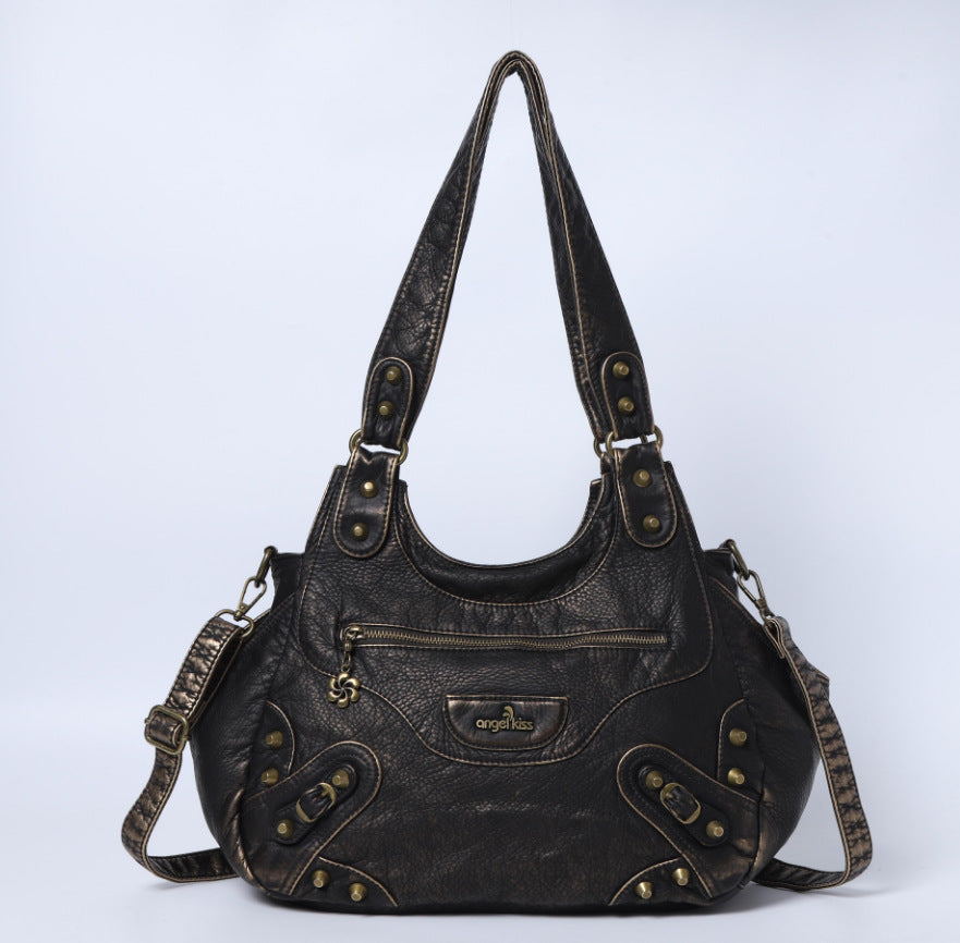 Fashionable Large Capacity PU Tote Bag