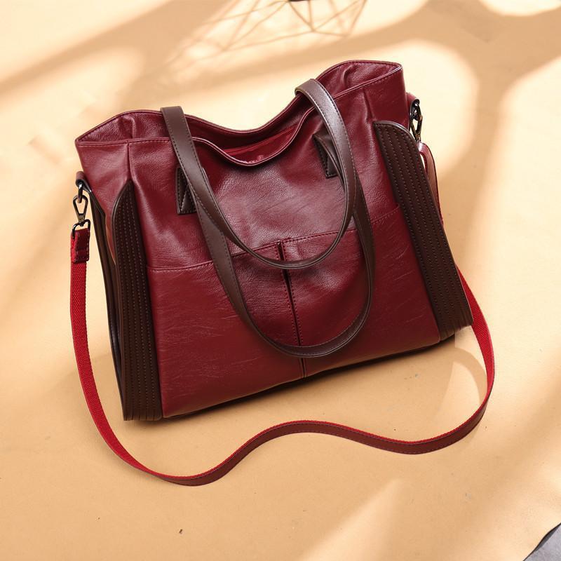 Fashionable Large-Capacity Women's Bag – New Trendy Casual Handheld, Shouldered, or Crossbody Bag