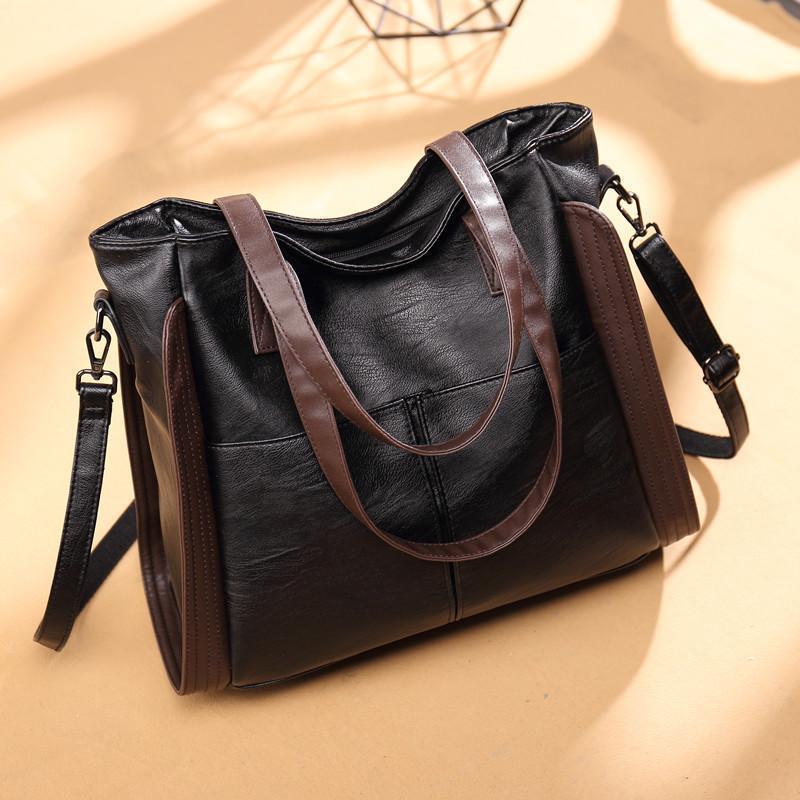 Fashionable Large-Capacity Women's Bag – New Trendy Casual Handheld, Shouldered, or Crossbody Bag