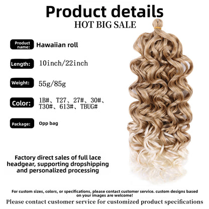 Fashionable Long Curly Hair Wig with Side Bangs