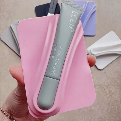 Fashionable phone back lipstick holder stand
