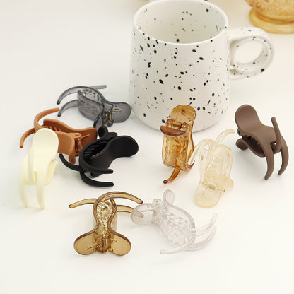 Fashionable ponytail clips