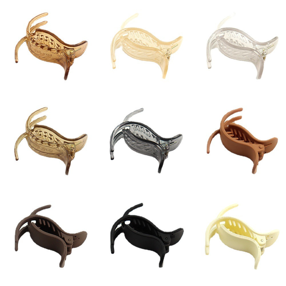 Fashionable ponytail clips
