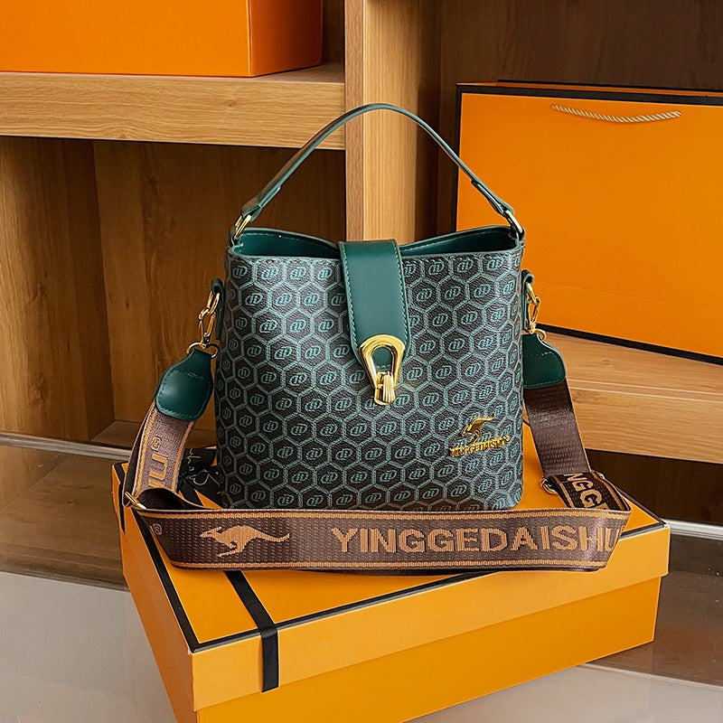 Fashionable PU Bucket Bag for Women