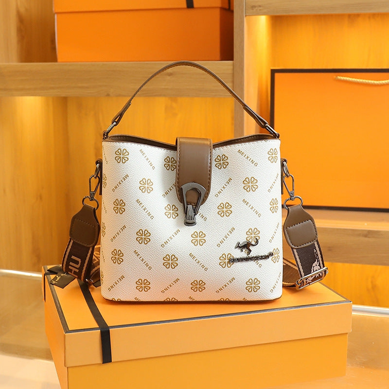 Fashionable PU Bucket Bag for Women