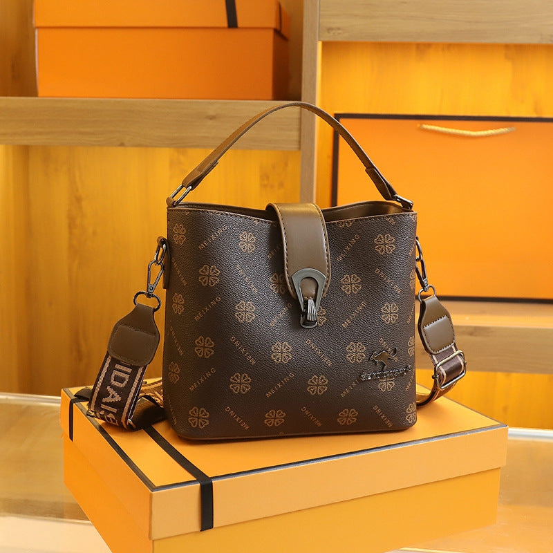 Fashionable PU Bucket Bag for Women