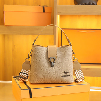 Fashionable PU Bucket Bag for Women