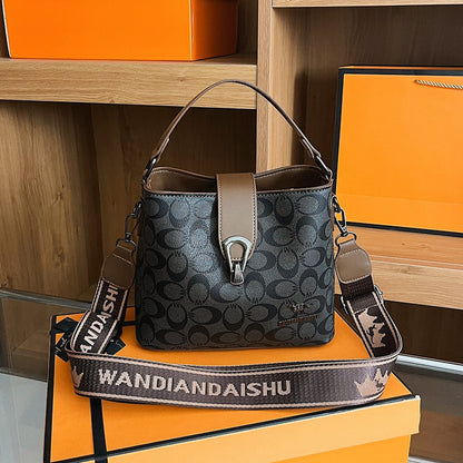 Fashionable PU Bucket Bag for Women