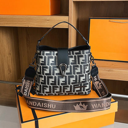 Fashionable PU Bucket Bag for Women