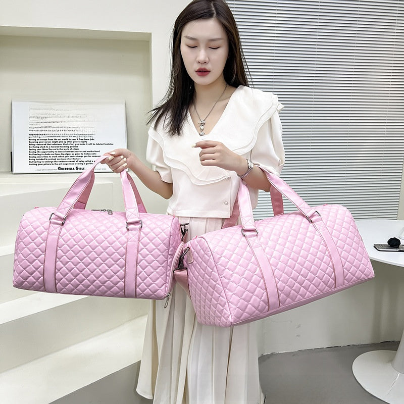 Fashionable PU Leather Travel Bag