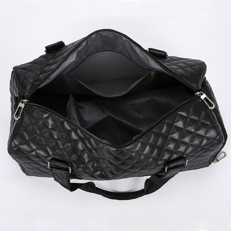 Fashionable PU Leather Travel Bag