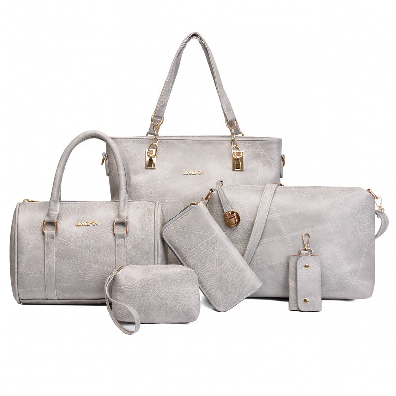 Fashionable PU Women's Shoulder Bag with Adjustable Strap