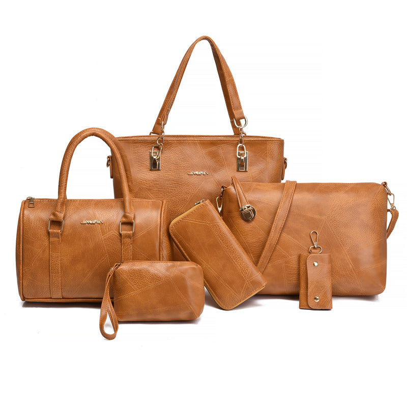 Fashionable PU Women's Shoulder Bag with Adjustable Strap