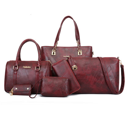 Fashionable PU Women's Shoulder Bag with Adjustable Strap