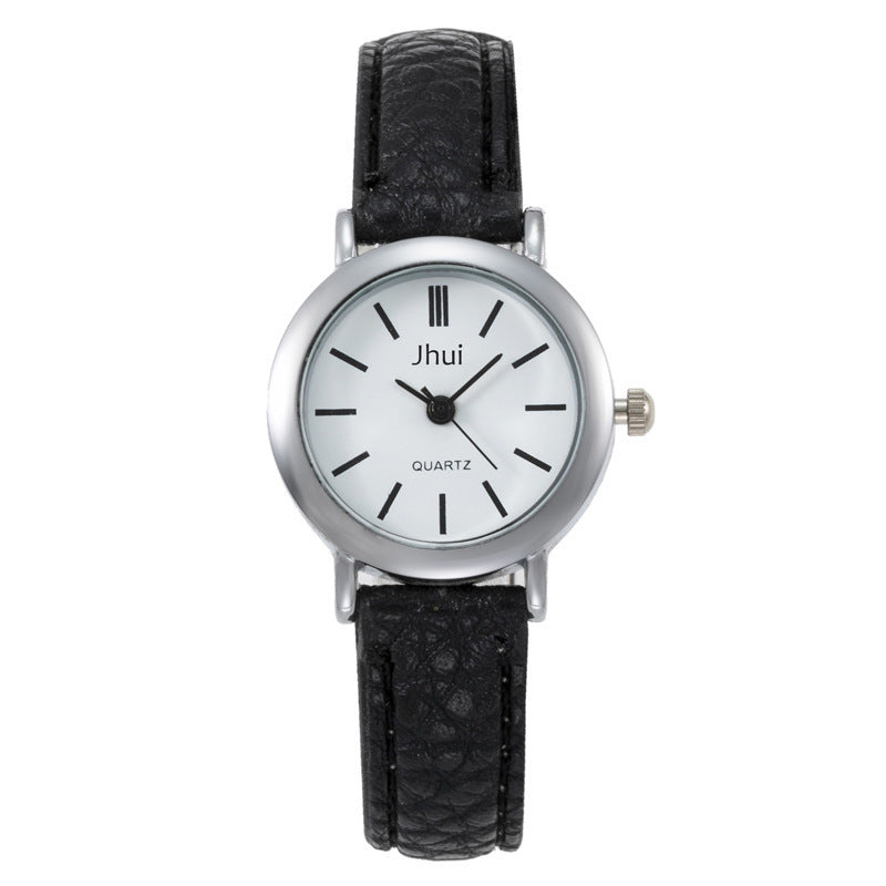 Fashionable Retro Small Round Quartz Watch for Women