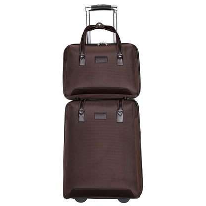 Fashionable rolling suitcase set