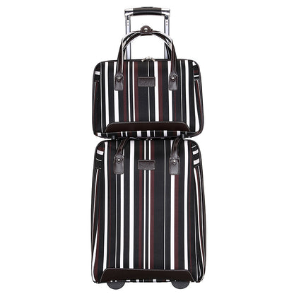 Fashionable rolling suitcase set