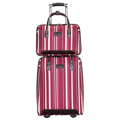 Fashionable rolling suitcase set