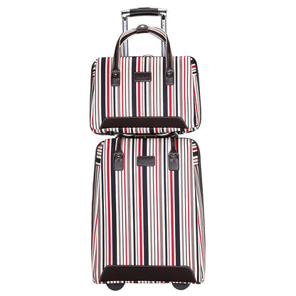 Fashionable rolling suitcase set