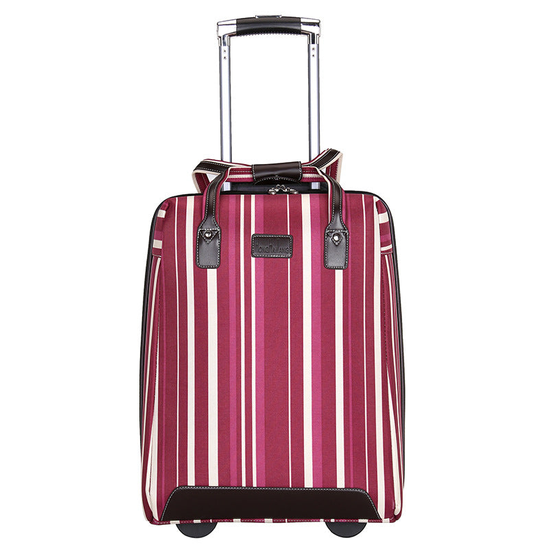 Fashionable rolling suitcase set