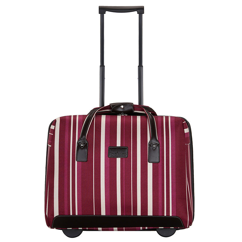 Fashionable rolling suitcase set