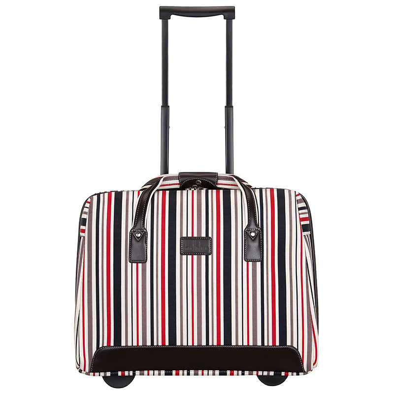 Fashionable rolling suitcase set