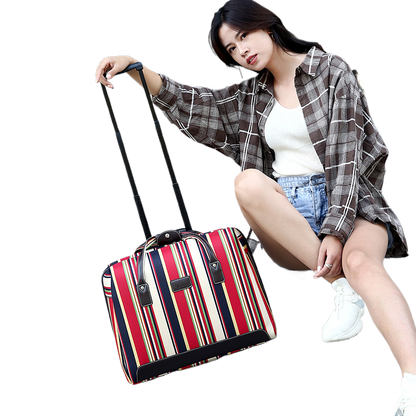 Fashionable rolling suitcase set