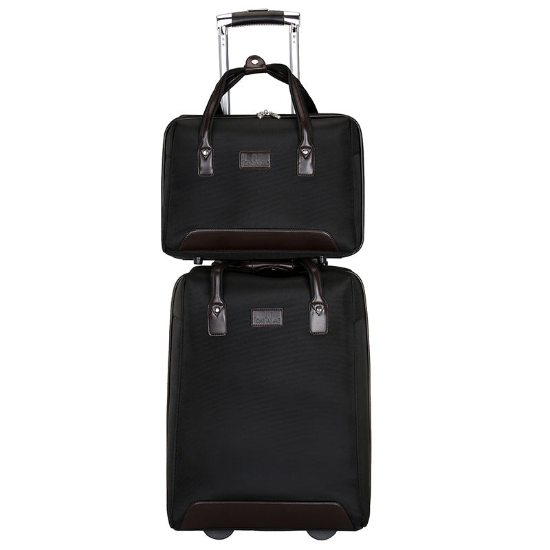 Fashionable rolling suitcase set