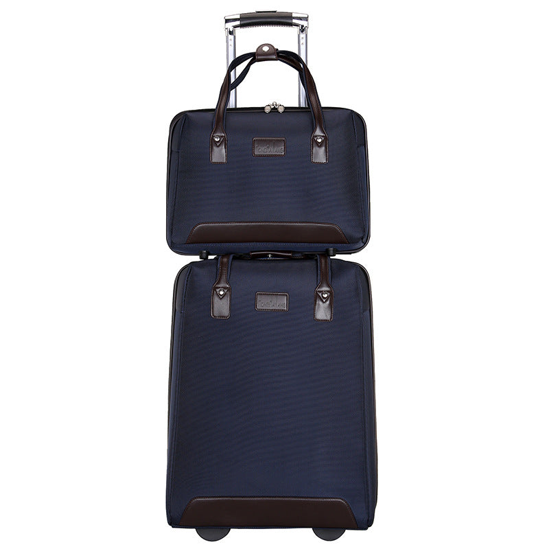 Fashionable rolling suitcase set