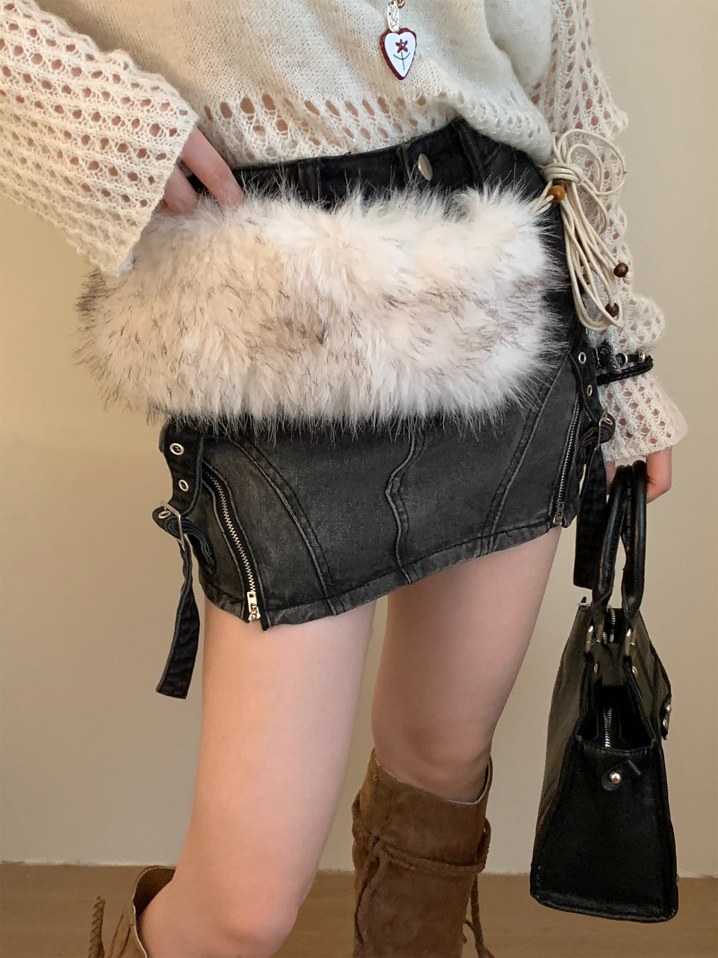 Fashionable Silk Scarf Waist Belt