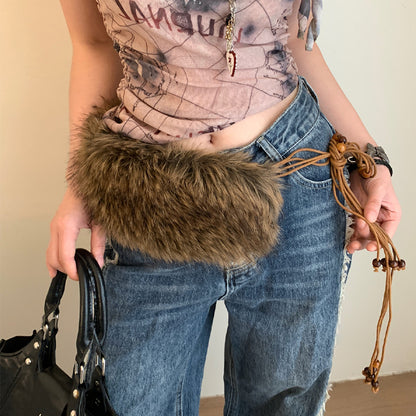 Fashionable Silk Scarf Waist Belt