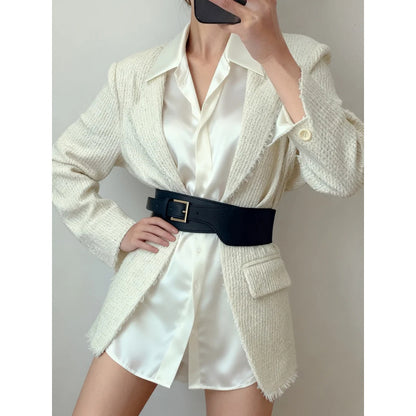 Fashionable Silk Scarf Waist Belt