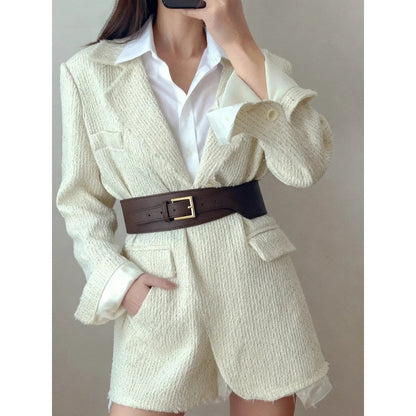 Fashionable Silk Scarf Waist Belt