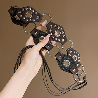 Fashionable Silk Scarf Waist Belt
