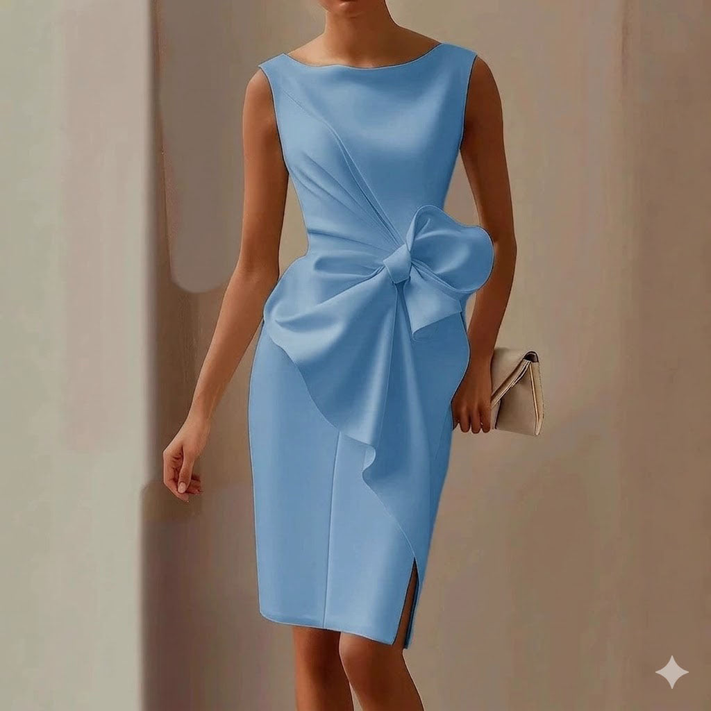 Fashionable Sleeveless Mid-Length Dress