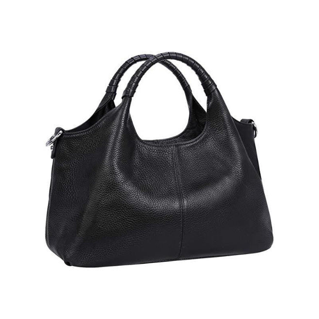 Fashionable Soft Leather Crossbody Tote Bag for Women