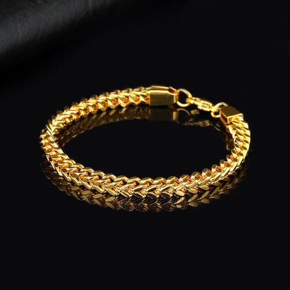 Fashionable stainless steel bracelet