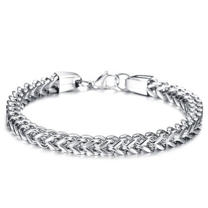 Fashionable stainless steel bracelet