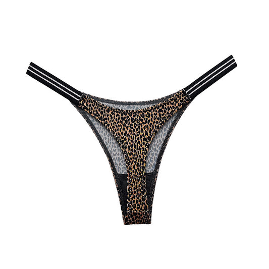 Fashionable thong pants