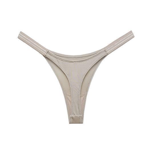 Fashionable thong pants