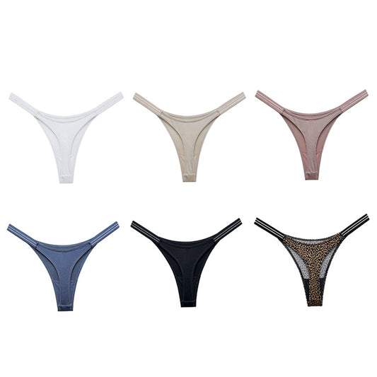 Fashionable thong pants