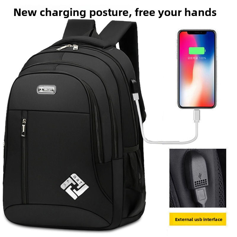 Fashionable travel backpack