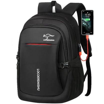 Fashionable travel backpack
