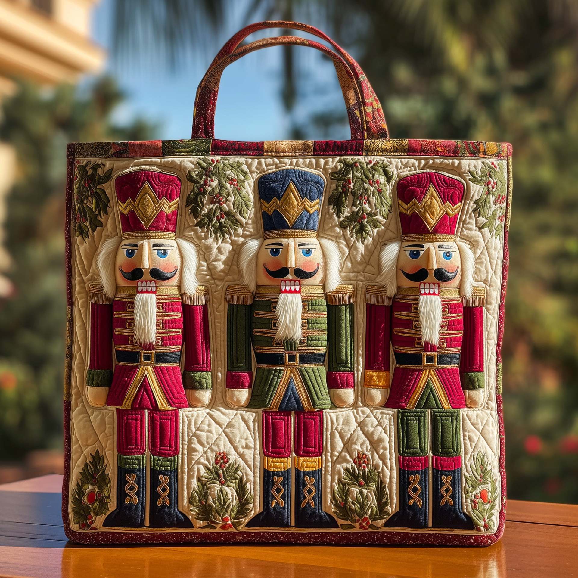 Fashionable trendy digital-printed handbag, crossbody bag
